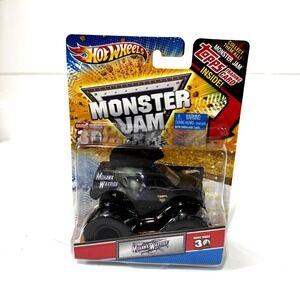 New Hot Wheel Mattel Monster Jam Truck Mohawk Warrior 1:64 Die Cast Topps Card
